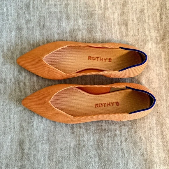 Rothy’s Point in Tangerine - Picture 1 of 3